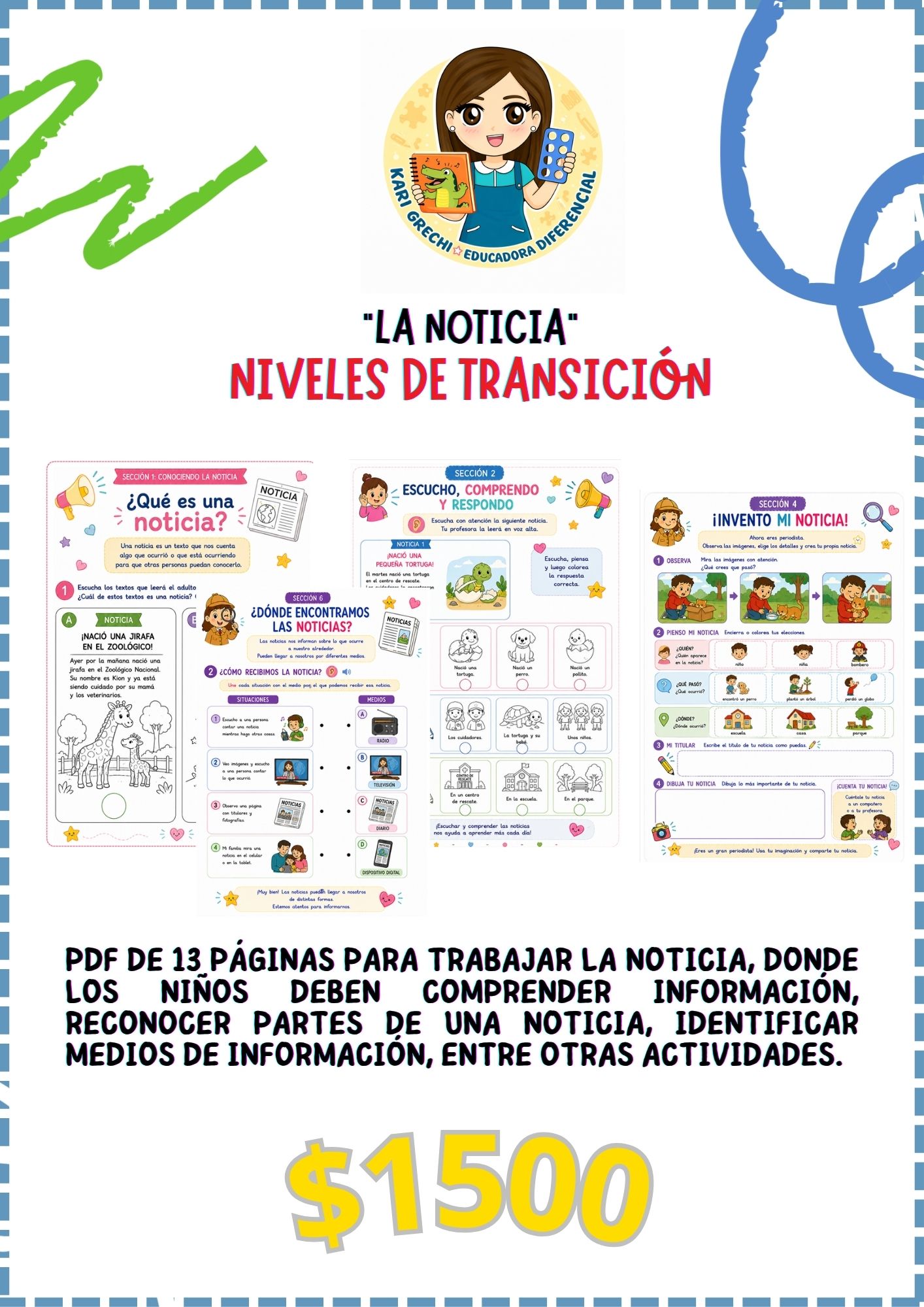 Ficha del catálogo: La noticia