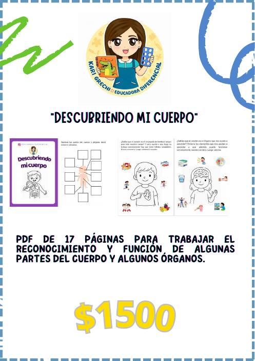 Ficha del catálogo: Descubriendo mi cuerpo