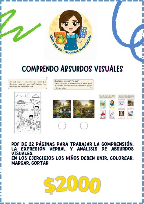 Ficha del catálogo: Comprendo absurdos visuales